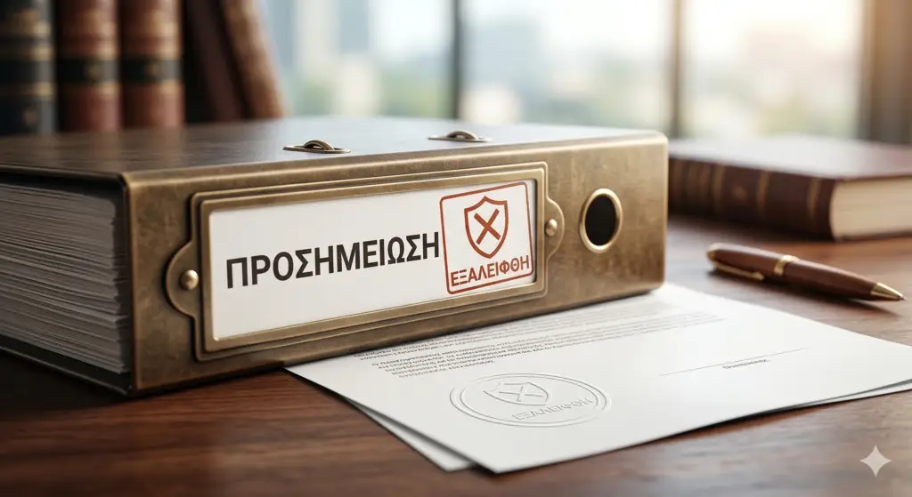 Άρση προσημείωσης